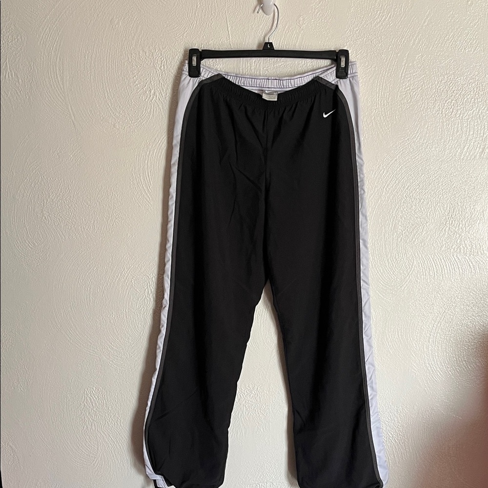 Nike Women’s Black and White Joggers